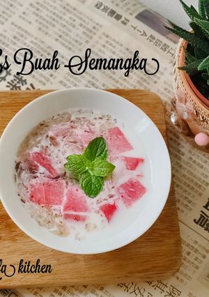 Foto resep Es buah semangka