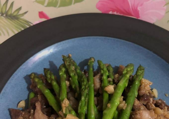 Asparagus Tumis Daging