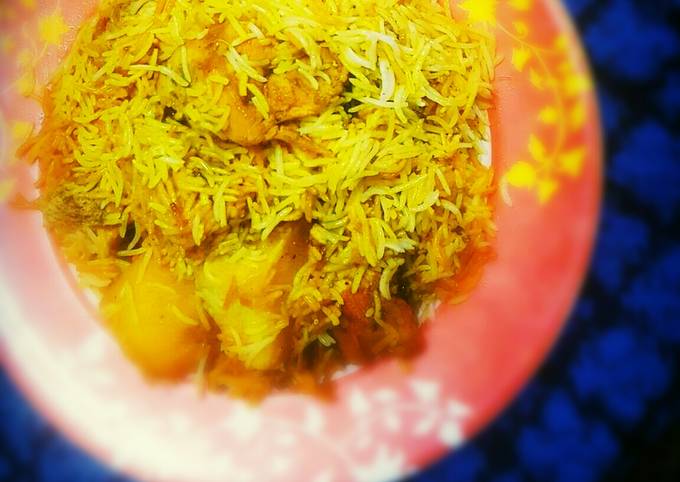 Muglai Chicken Biryani #CookpadApp