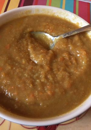 A picture of Carrot and Ginger Soup.