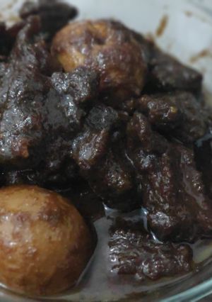Foto resep Daging masak karamel