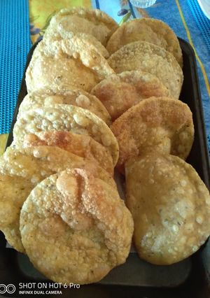 A picture of Methi poori #4weekchallenge.