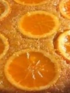 صورة لوصفة كيكة البرتقال
