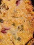 Crockpot Loaded Cornbread Casserole