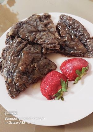 عکسی از دستور خاگینه شکلاتی اسان