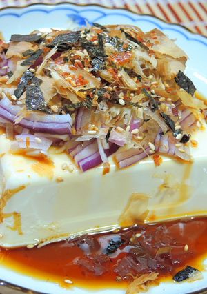 日式絹豆腐 的食譜成品照片