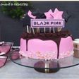 Torta con fondant de BLACKPINK