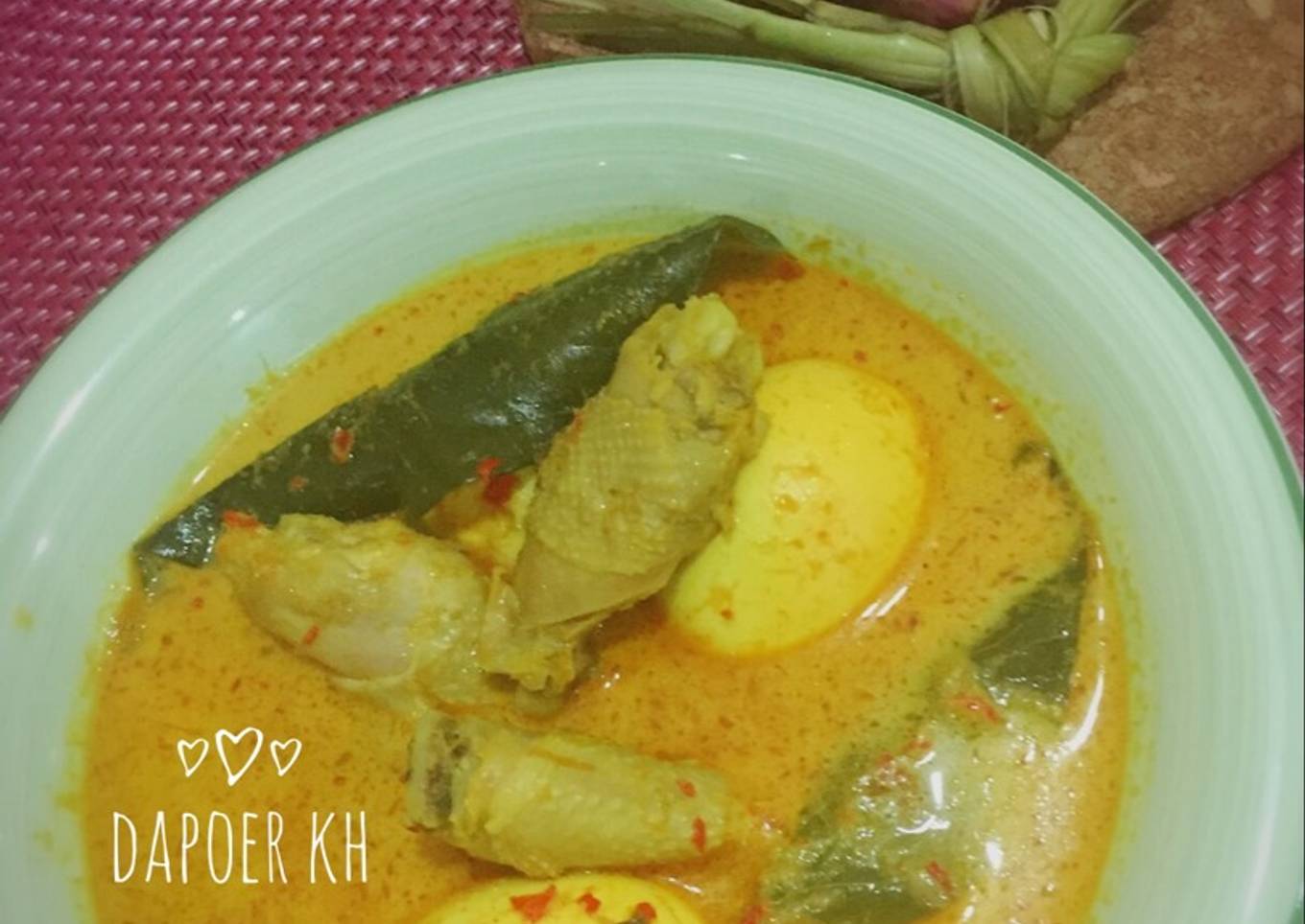 Kari Ayam Special pake Telor 🐔