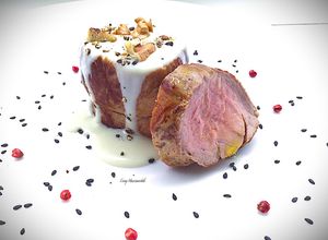 Foto di Filetto di maiale con crema di gorgonzola