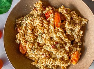 Foto principal de Pasta con feta y cherrys