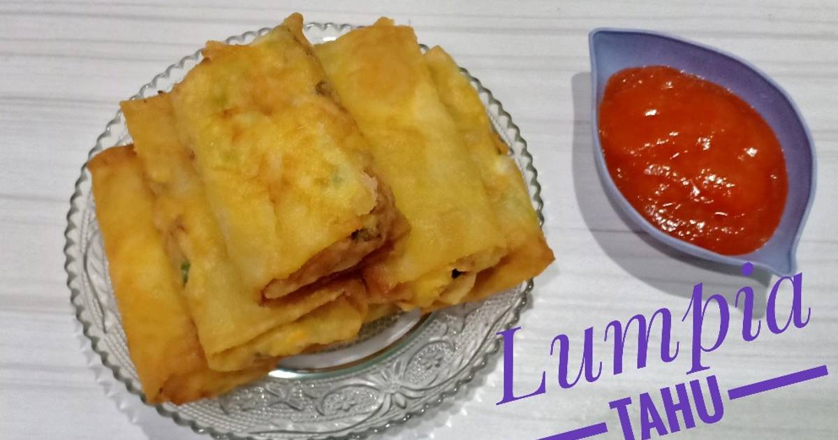 Resep Lumpia Tahu Oleh Nurul Sania👨‍👩‍👧‍👦 Cookpad