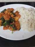 My Chilli & Lime Chicken with Spinach and plenty flavouring. 💜
