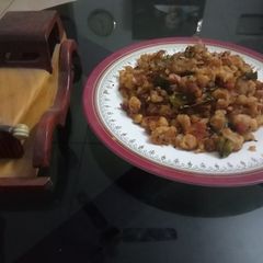 A picture of Bread Upma.