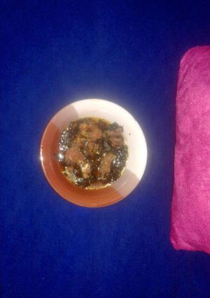 A picture of Spicy Lamb Pepper soup.