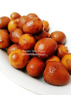Foto resep Bacem Telur Puyuh #FF