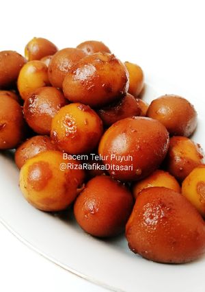 Foto resep Bacem Telur Puyuh #FF