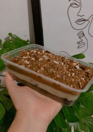 Foto resep Matcha Oreo Dessert Box