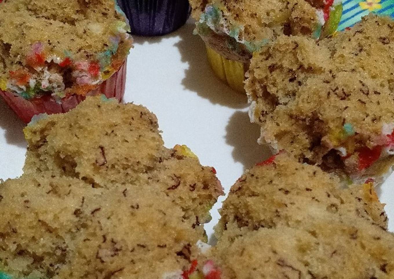 Bolu kukus pisang telur bebek no mixer