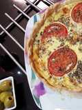 Quiché cuatro quesos (con masa quebrada casera)