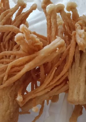 Foto resep Jamur enoki krispy simple
