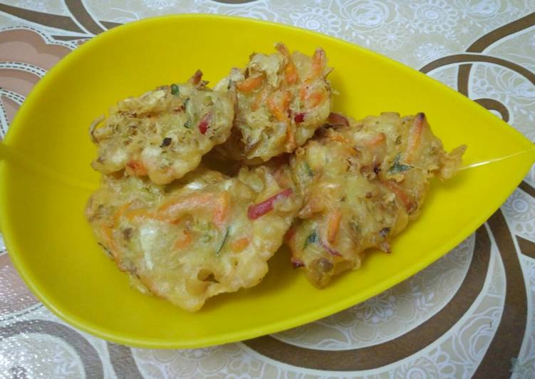 Resep Baru Rahasia Bakwan/Bala-bala Renyah Krispy? Ala Warung