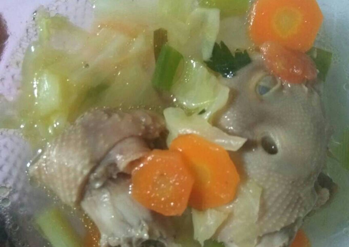 Sop kepala ayam