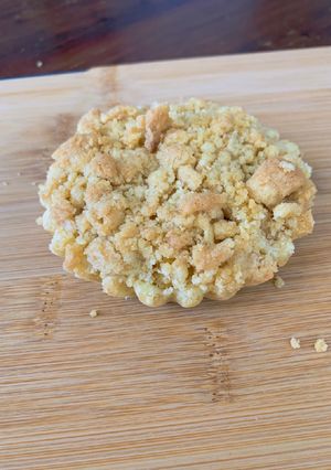 Une photo de Tartelette crumble aux pommes