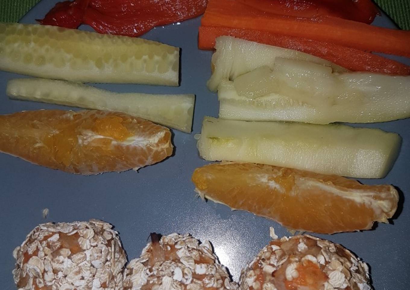 BLW albóndigas de pollo con boniato