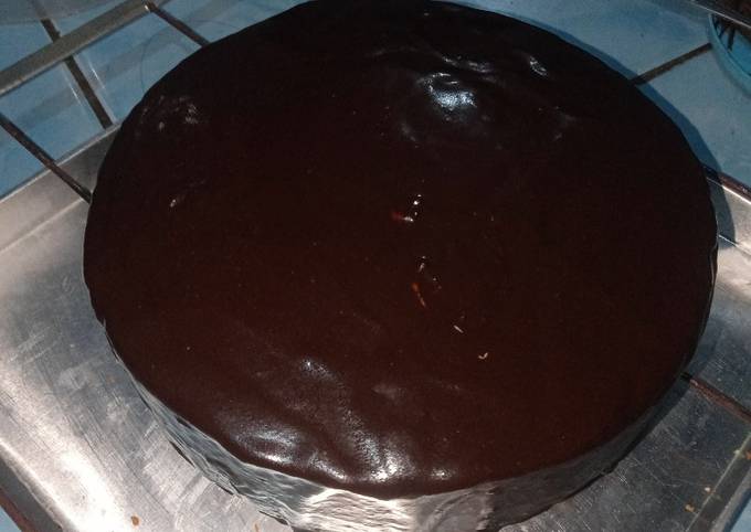 Coklat ganache 2 bahan