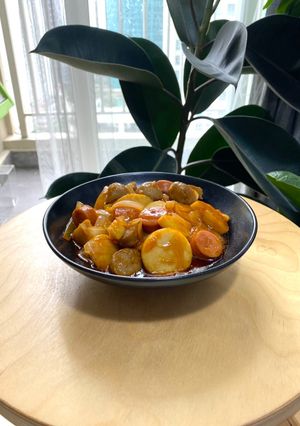 Foto resep Baso Sosis Asam Manis