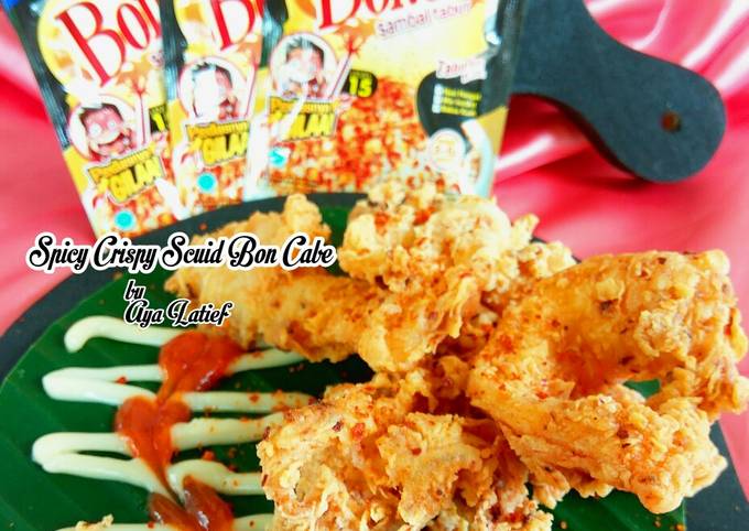 Spicy Crispy Squid (Cumi Crispy) Bon Cabe