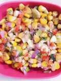 Corn mint salad