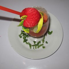 A picture of Blush on ice.