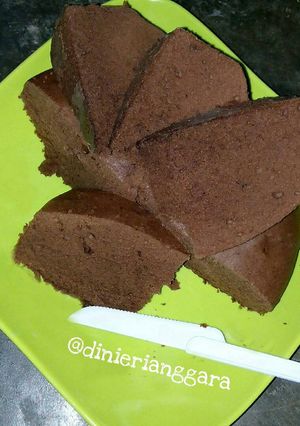 Foto resep Cake Cokelat Kukus Tanpa Margarin
