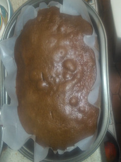 Una foto de Torta de chocolate con zanahoria