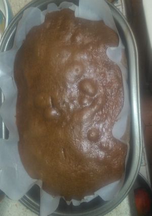 Una foto de Torta de chocolate con zanahoria
