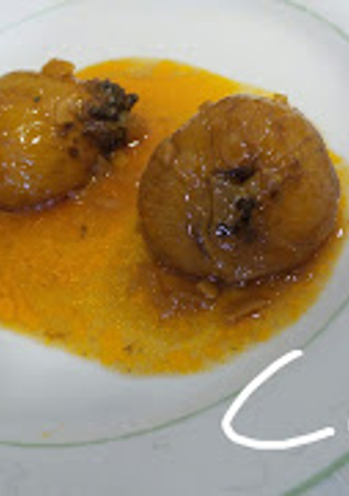 Una foto de Cebollas rellenas