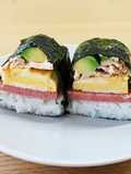 Pork, Egg, Avocado & Tuna Onigiri