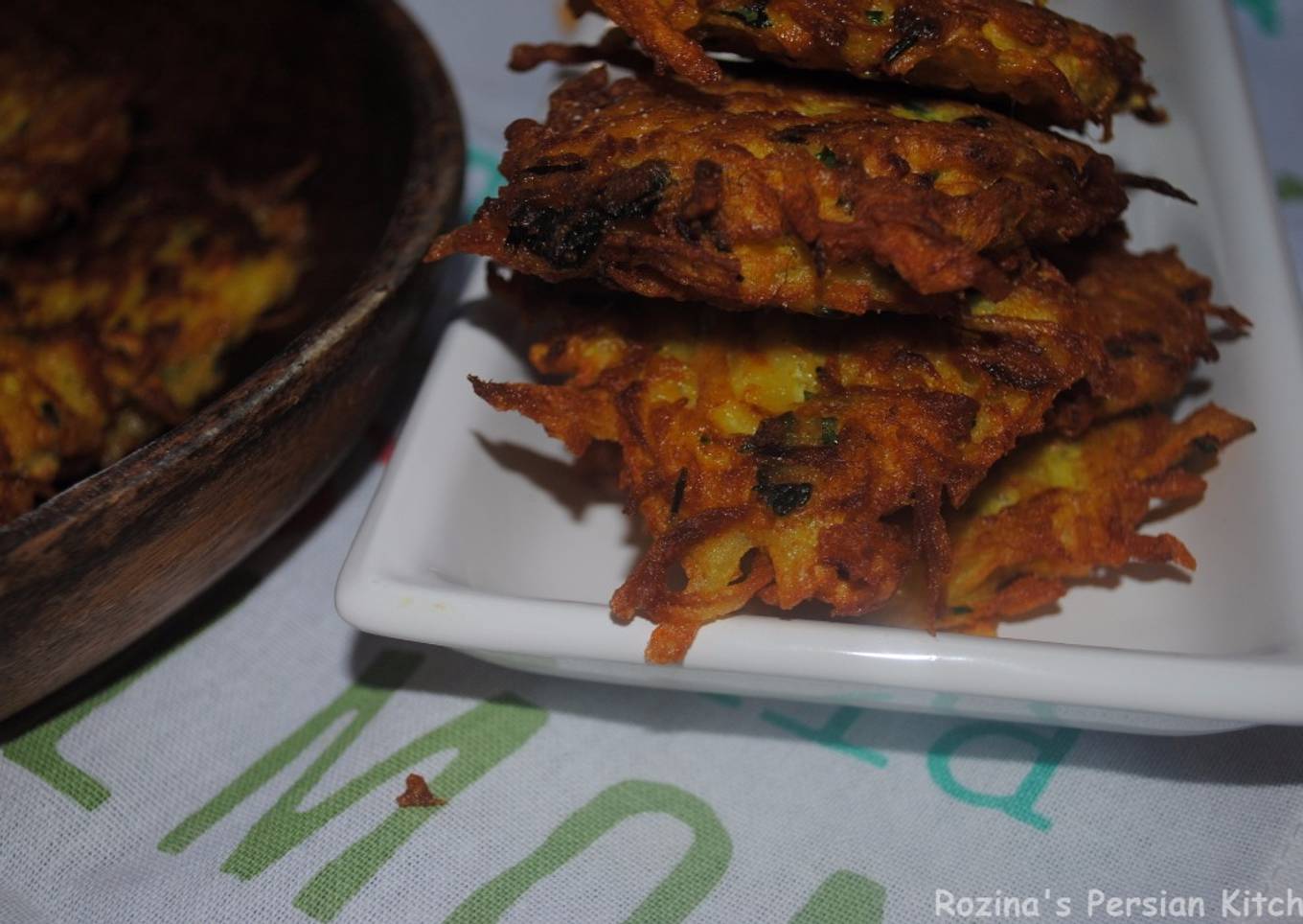 Persian potato frittata
