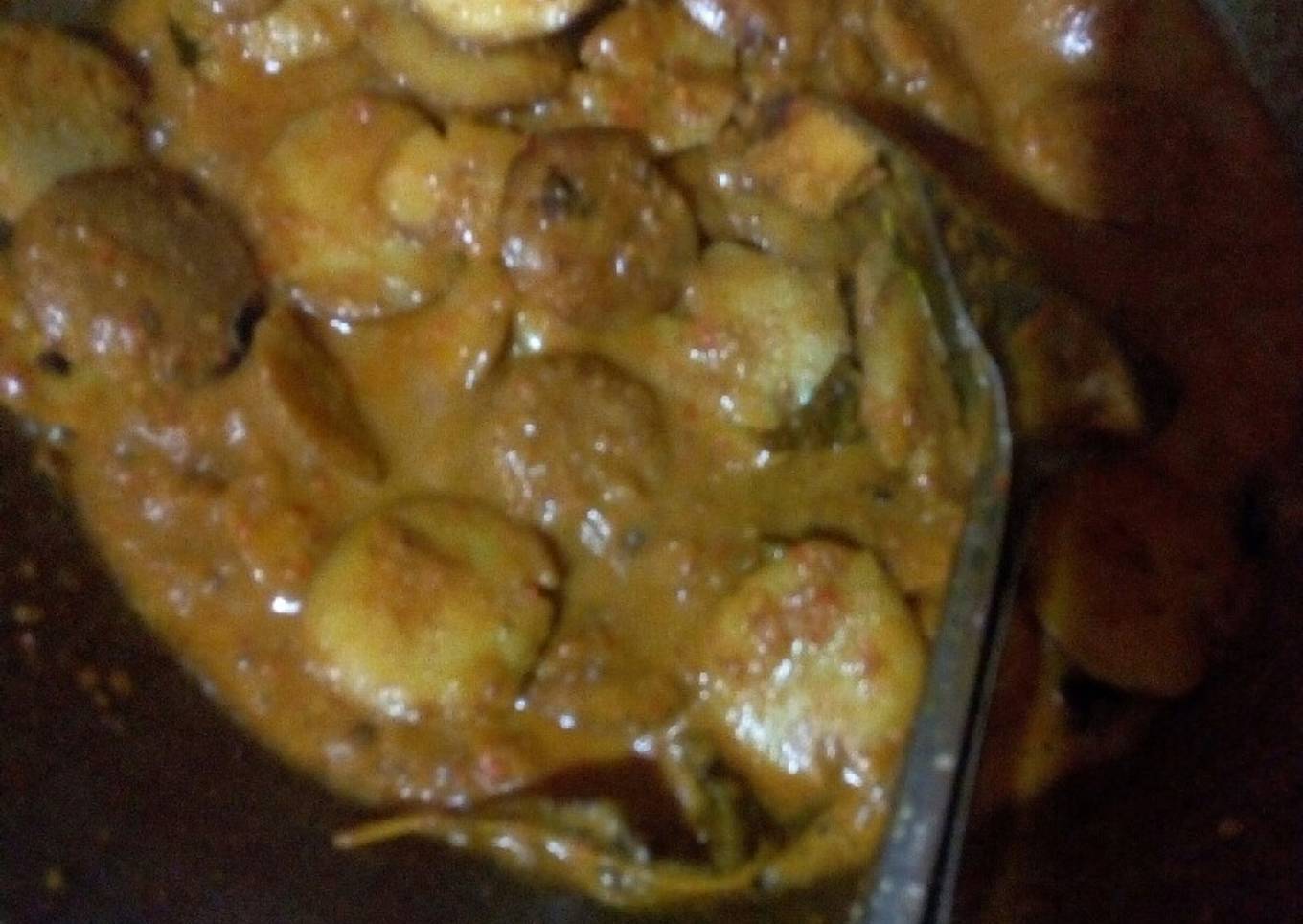 Rendang jengkol ala ifa