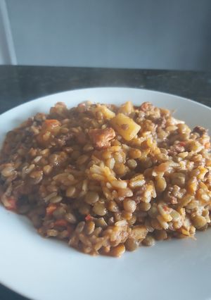 Una foto de Lentejas😋😋