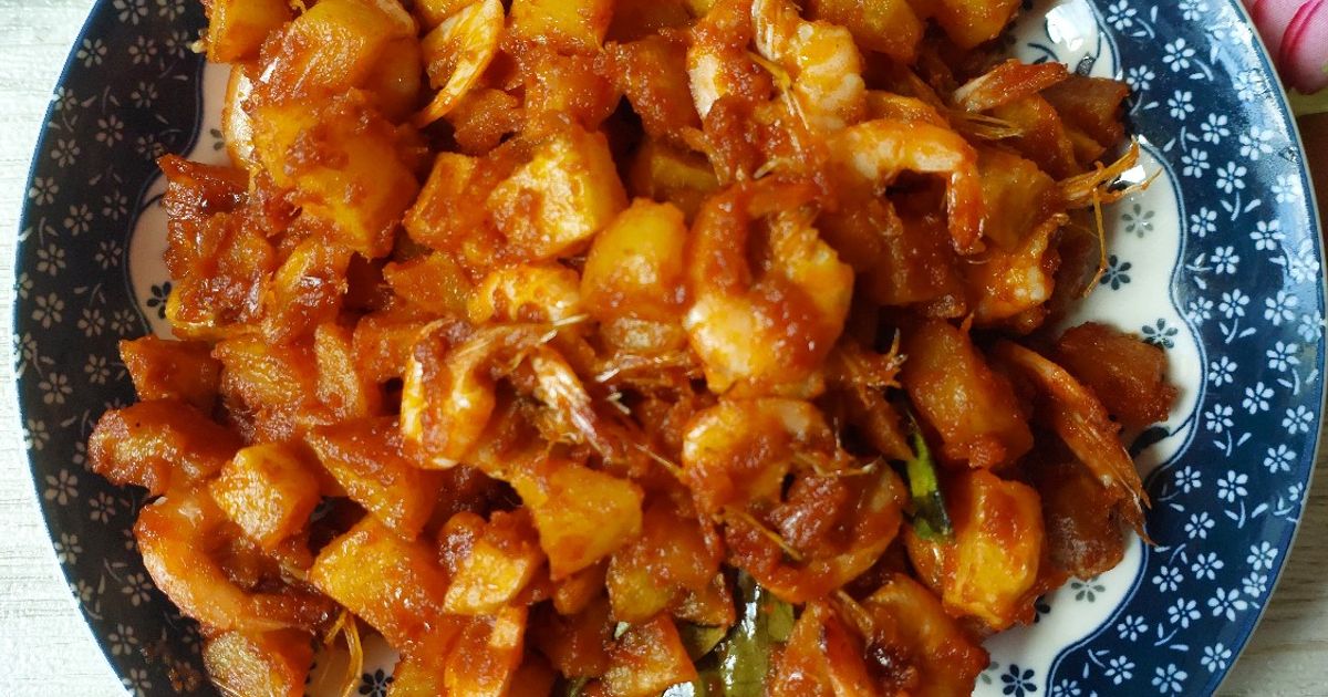 Sambalado Kentang & Udang