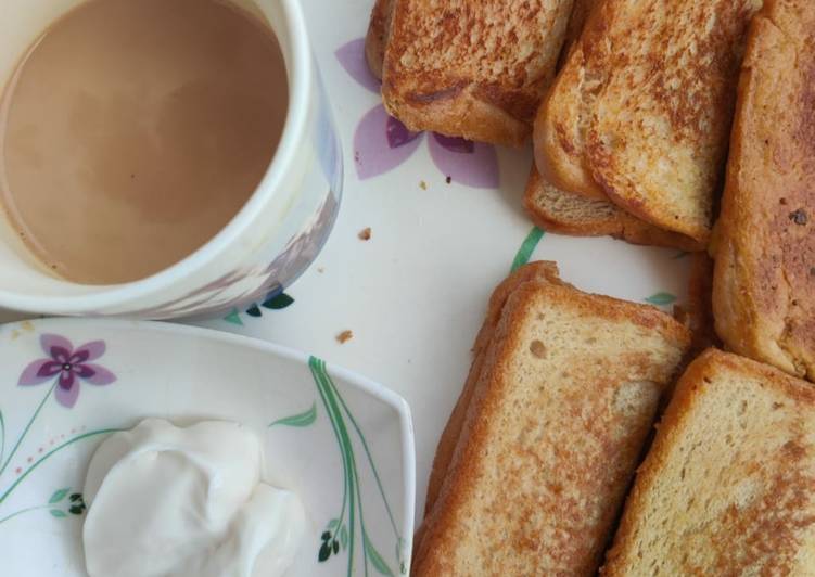 Steps to Prepare Award-winning Cheese garlic bread