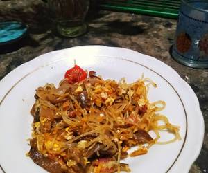 Cara Cepat Soun goreng Gurih Mantul