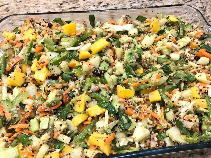 Simple Way Prepare Recipe Quinoa salad/salsa  #mycookbook that is Awesome, Really Delicious}