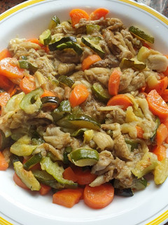 Una foto de Verduras asadas al horno