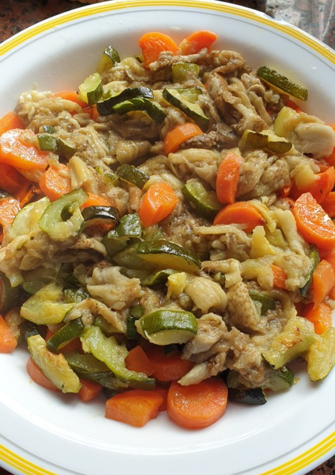 Una foto de Verduras asadas al horno