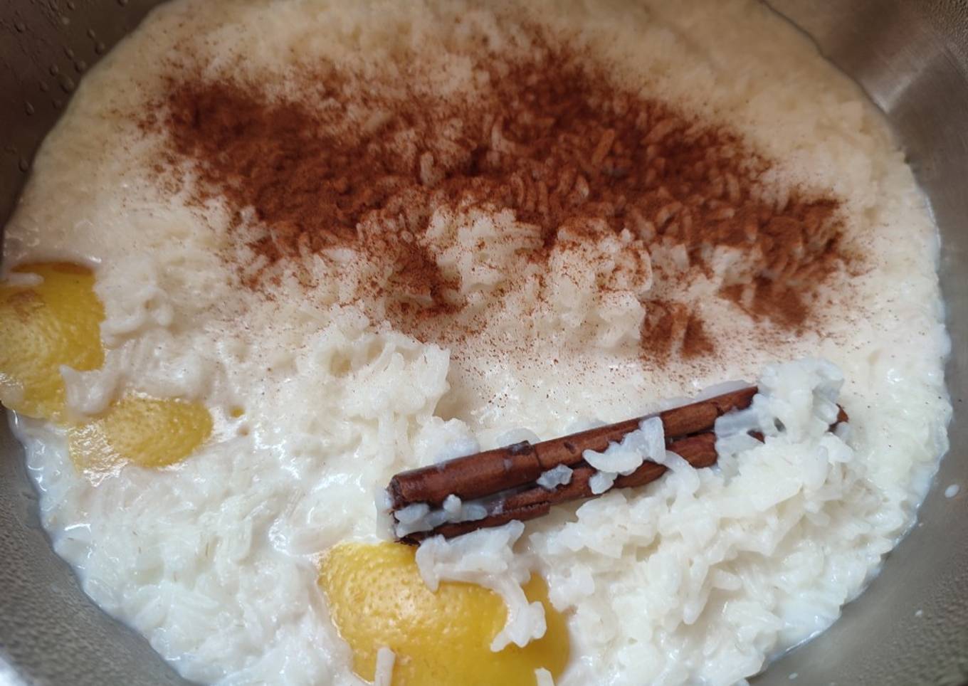 Arroz con leche para diabéticos