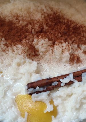Una foto de Arroz con leche para diabéticos