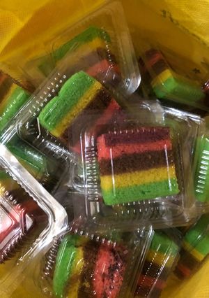 Foto resep Bolu pelangi